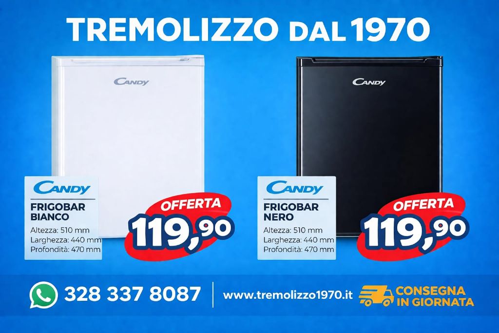 FRIGOBAR NERO O BIANCO